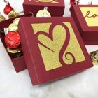 Economic Custom Printed Candy Boxes , Carton Gift Box 25X15X0.2 Cm