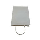 Unisex Handle Paper Bag , Rectangle Small Kraft Bags With Handles
